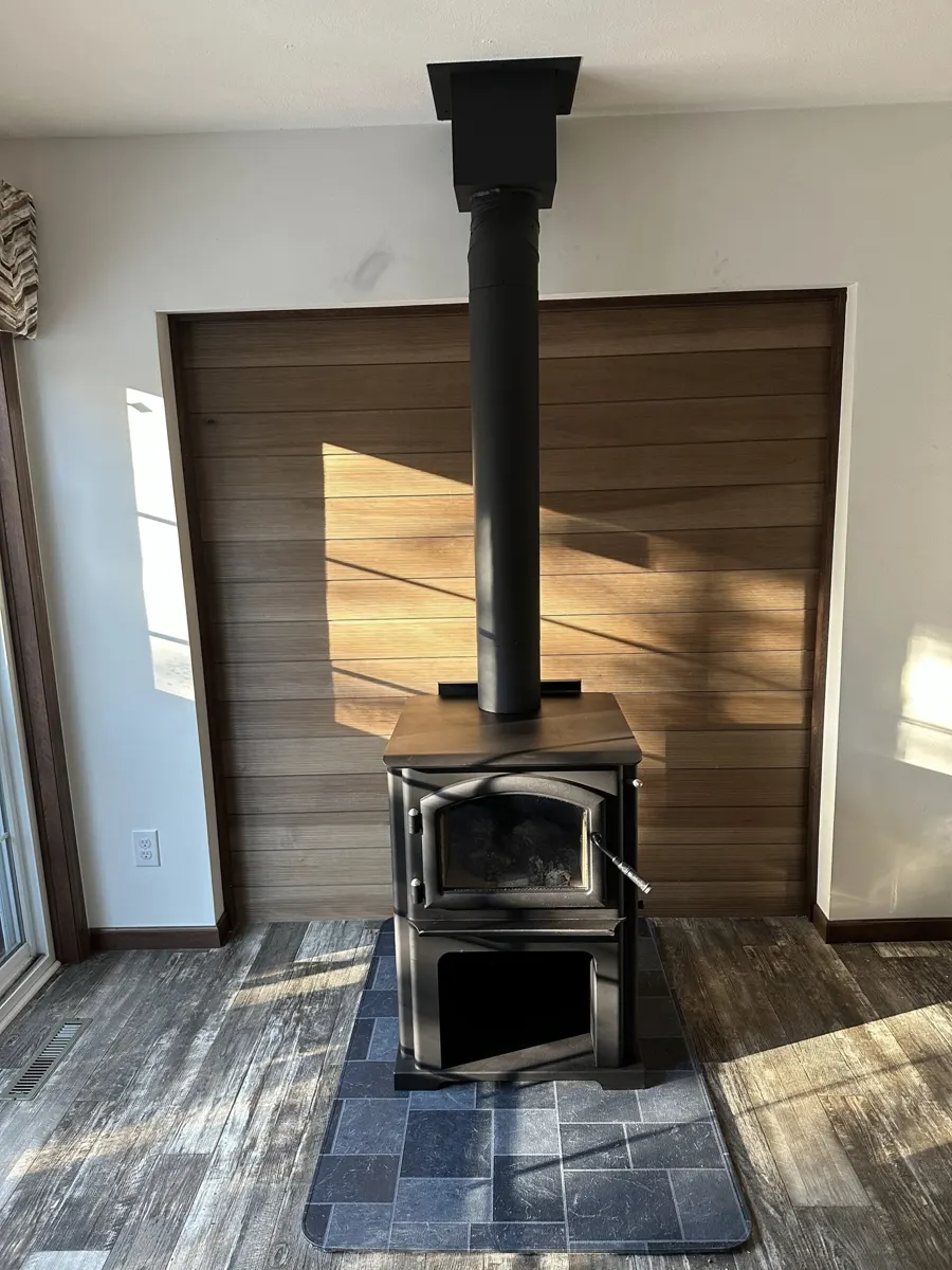 Heating Lodge installation 39