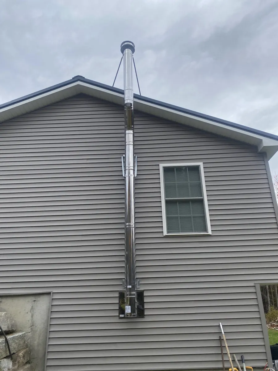 Heating Lodge installation 9