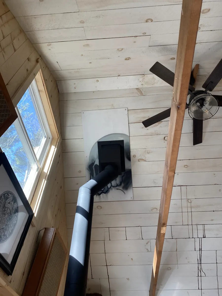 Heating Lodge installation 16